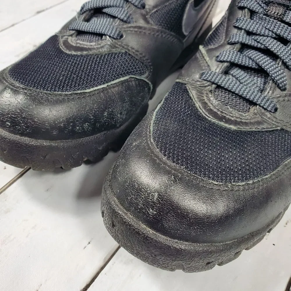 Nike Caldera Hiker Boots Mens Sz 7.5 Black Camping Sneakerboot Shoes 313500-001